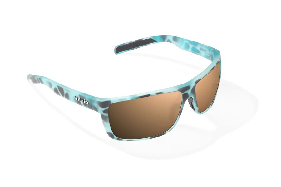 BAJIO SIGS | Frame Color: Light Blue Water Matte | Lens Color: Copper | Lens Material: Polycarbonate Lenses