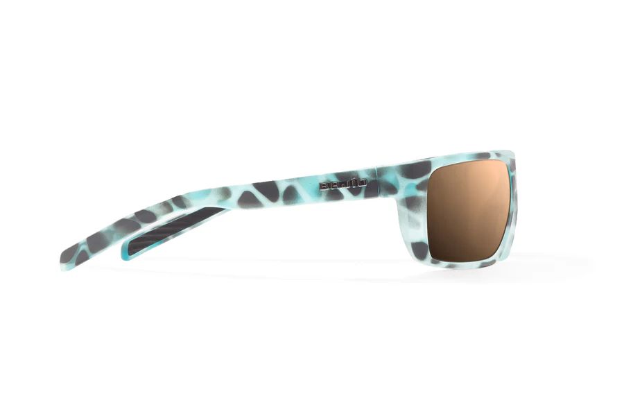 BAJIO SIGS | Frame Color: Light Blue Water Matte | Lens Color: Copper | Lens Material: Polycarbonate Lenses