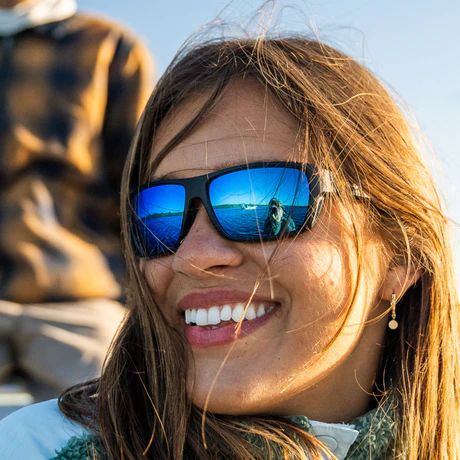BAJIO RIGOLETS | Frame Color: Brown Tortoise Gloss | Lens Color: Grey | Lens Material: Polycarbonate Lenses