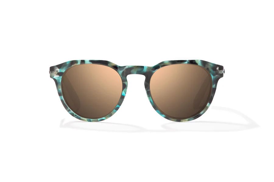 BAJIO PARAISO | Frame Color: Blue Rock Gloss | Lens Color: Copper | Lens Material: Glass Lenses