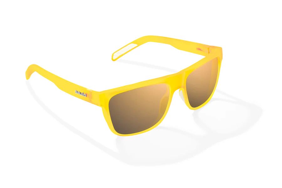 BAJIO HOPEDALE | Frame Color: Yellow Glass Matte | Lens Color: Copper | Lens Material: Glass Lenses