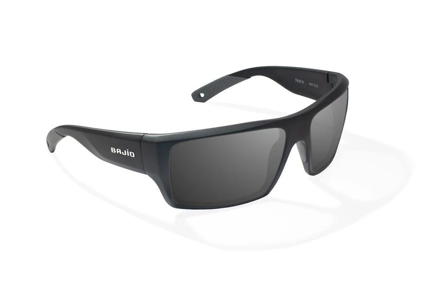 BAJIO NATO | Frame Color: Black Matte | Lens Color: Grey | Lens Material: Polycarbonate Lenses