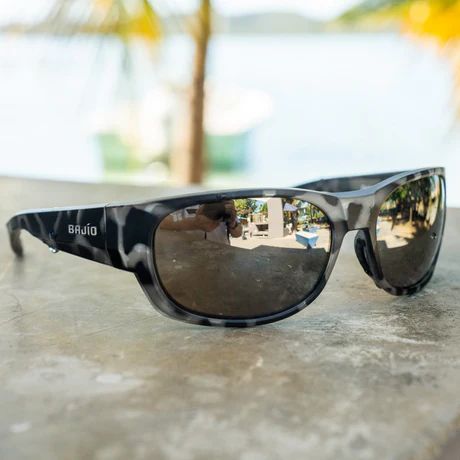 BAJIO DARIEN | Frame Color: Light Blue Water Matte | Lens Color: Silver Mirror | Lens Material: Glass Lenses
