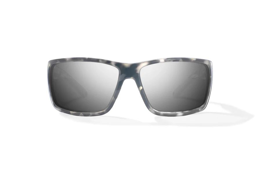 BAJIO BALES BEACH | Frame Gray Rock Matte | Lens Color: Silver Mirror | Lens Material: Polycarbonate Lenses