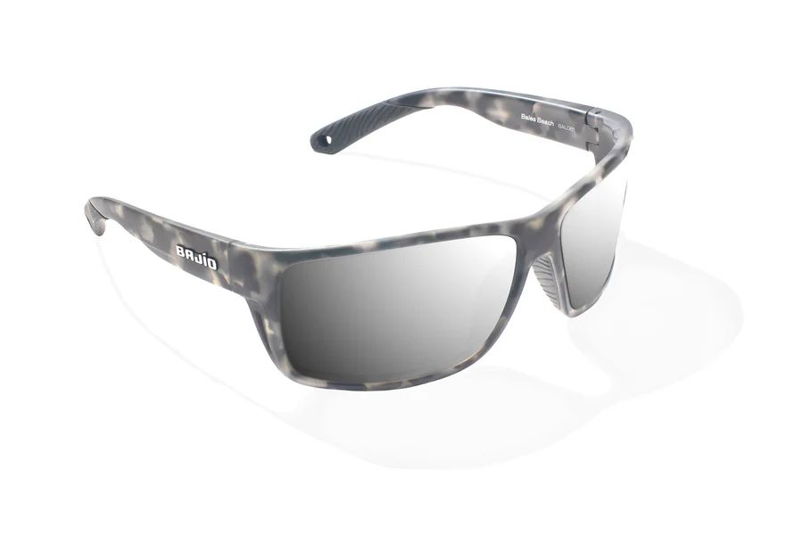 BAJIO BALES BEACH | Frame Gray Rock Matte | Lens Color: Silver Mirror | Lens Material: Polycarbonate Lenses
