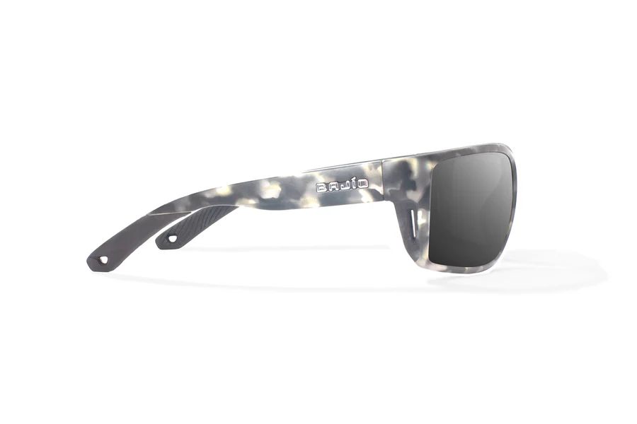 BAJIO BALES BEACH | Frame Gray Rock Matte | Lens Color: Grey | Lens Material: Polycarbonate Lenses