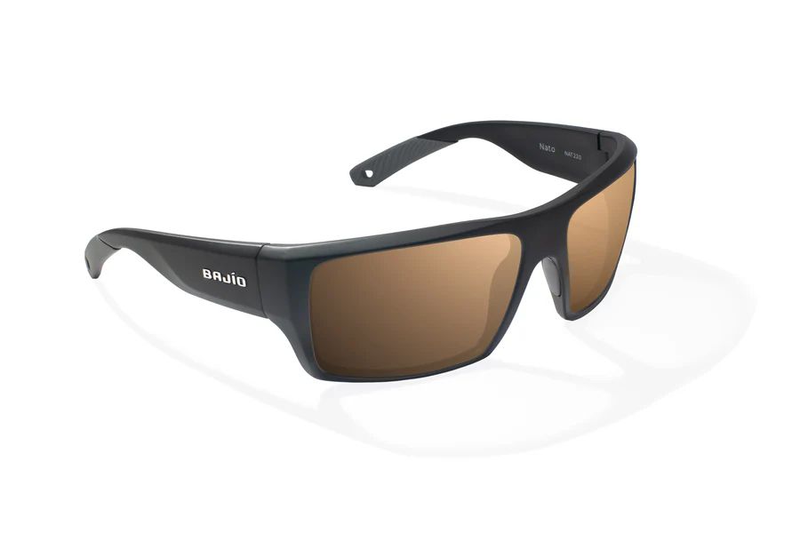 BAJIO NATO | Frame Color: Black Matte | Lens Color: Copper | Lens Material: Polycarbonate Lenses