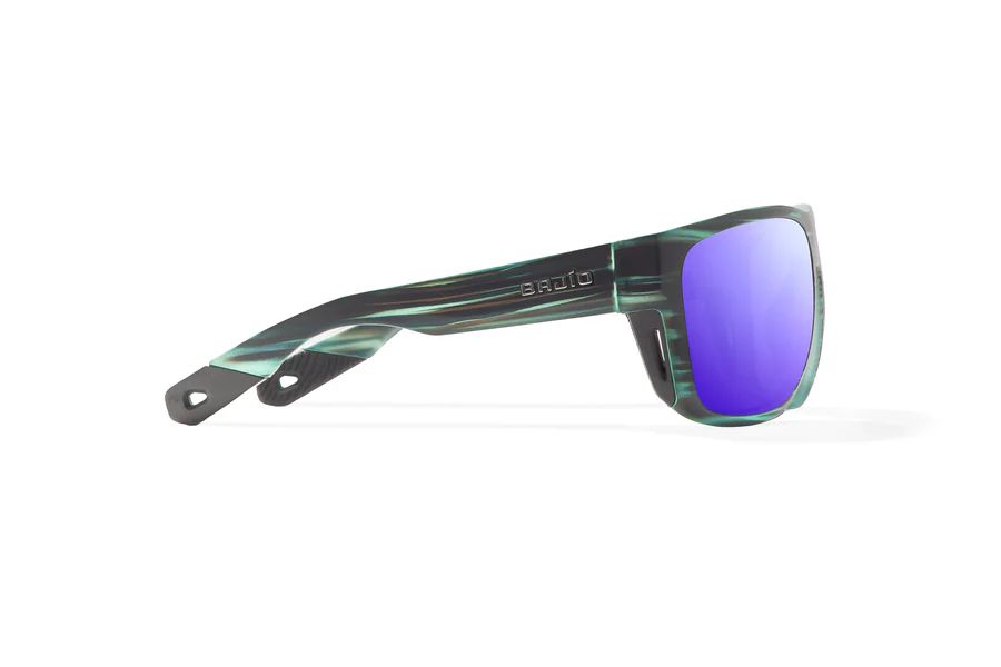 BAJIO LAS ROCAS | Frame Color: Blue Grass Matte | Lens Color: Violet Mirror | Lens Material: Polycarbonate Lenses