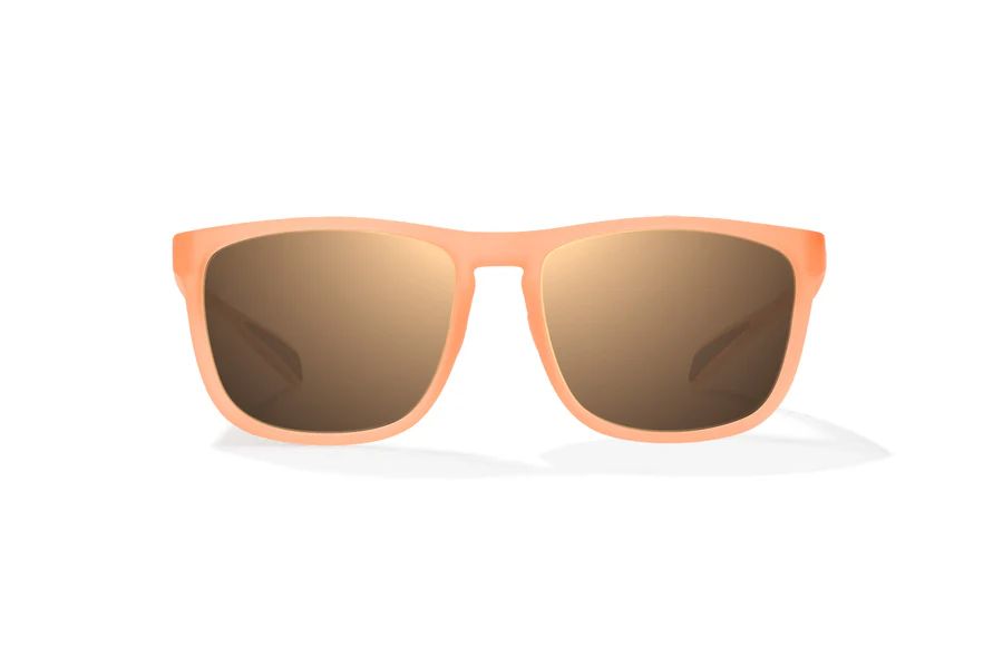 BAJIO CALDA | Frame Color: Peach Glass Matte | Lens Color: Copper | Lens Material: Polycarbonate Lenses