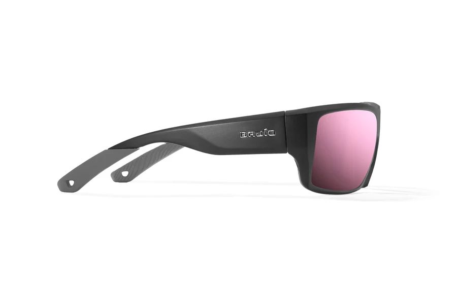 BAJIO NATO | Frame Color: Black Matte | Lens Color: Rose Mirror | Lens Material: Polycarbonate Lenses