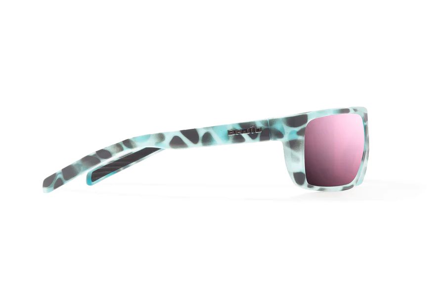 BAJIO SIGS | Frame Color: Light Blue Water Matte | Lens Color: Rose Mirror | Lens Material: Polycarbonate Lenses