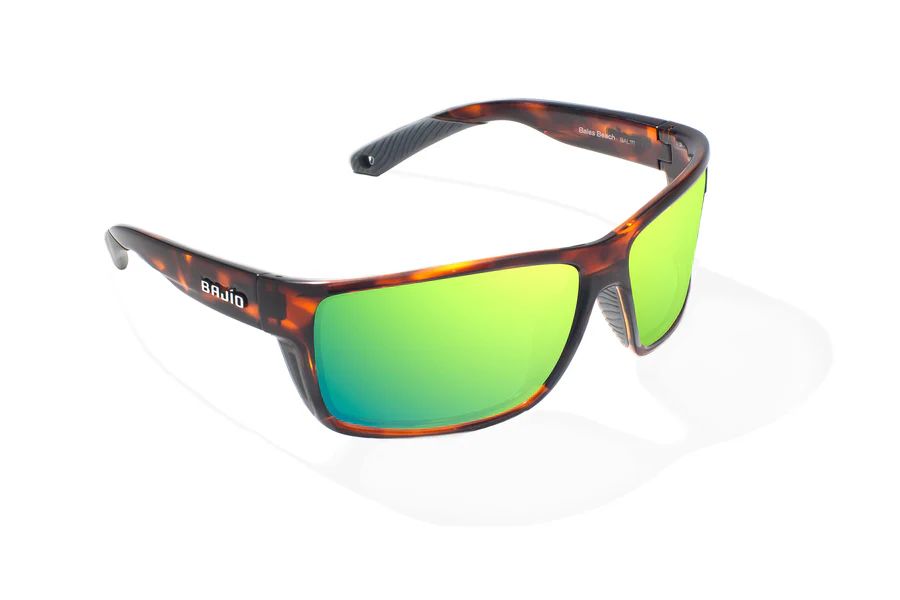 BAJIO BALES BEACH | Frame Color: Brown Tortoise Gloss | Lens Color: Green Mirror | Lens Material: Glass Lenses