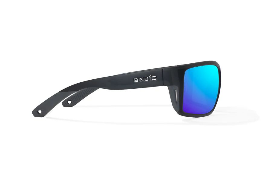 BAJIO BALES BEACH | Frame Color: Black Matte | Lens Color: Blue Mirror | Lens Material: Glass Lenses