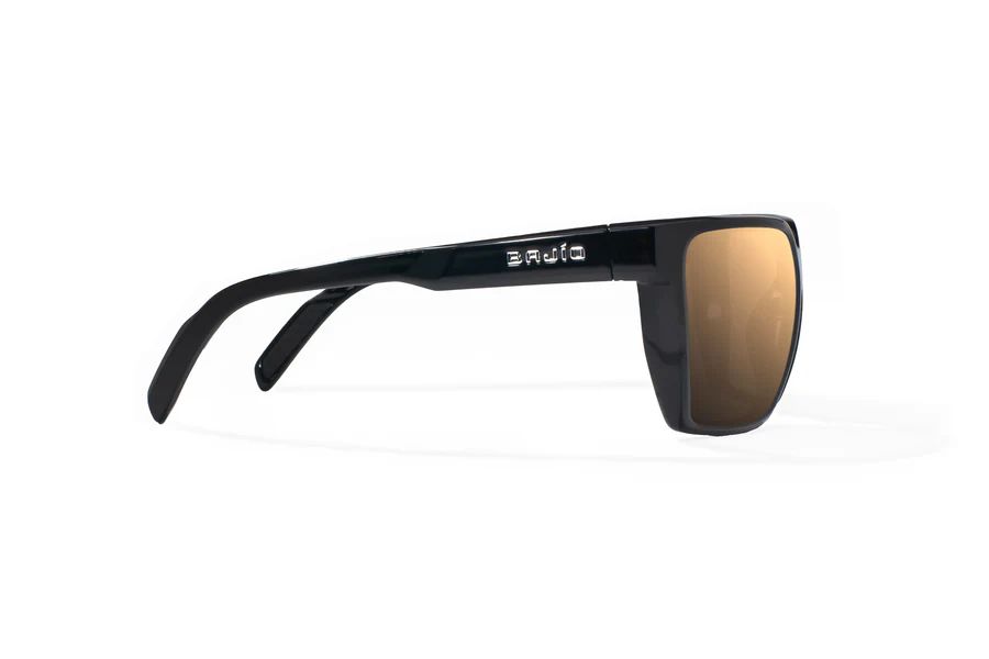 BAJIO ELDORA | Frame Color: Black Gloss | Lens Color: Copper | Lens Material: Polycarbonate Lenses