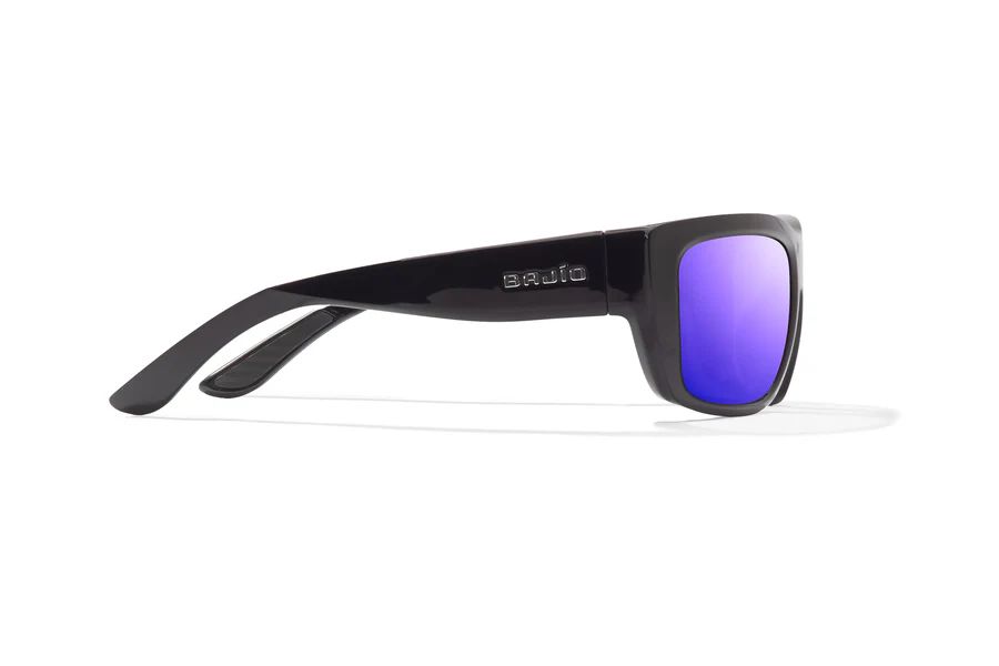 BAJIO ANNETTE | Frame Color: Black Gloss | Lens Color: Violet Mirror | Lens Material: Polycarbonate Lenses