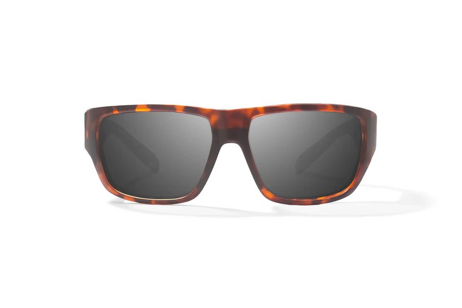 BAJIO PIEDRA | Frame Color: Brown Tortoise Matte | Lens Color: Grey | Lens Material: Glass Lenses