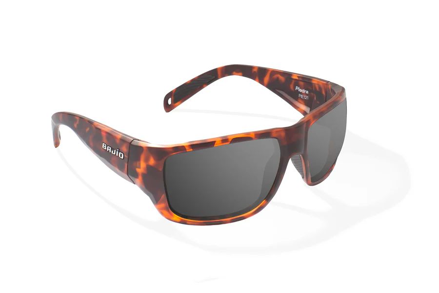 BAJIO PIEDRA | Frame Color: Brown Tortoise Matte | Lens Color: Grey | Lens Material: Glass Lenses