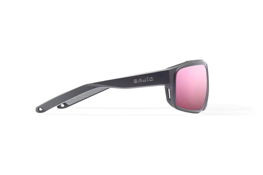 BAJIO GREENLAND | Frame Color: Black Matte | Lens Color: Rose Mirror | Lens Material: Polycarbonate Lenses