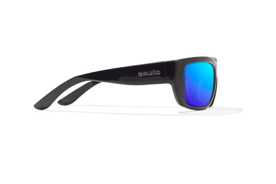 BAJIO ANNETTE | Frame Color: Black Gloss | Lens Color: Blue Mirror | Lens Material: Glass Lenses