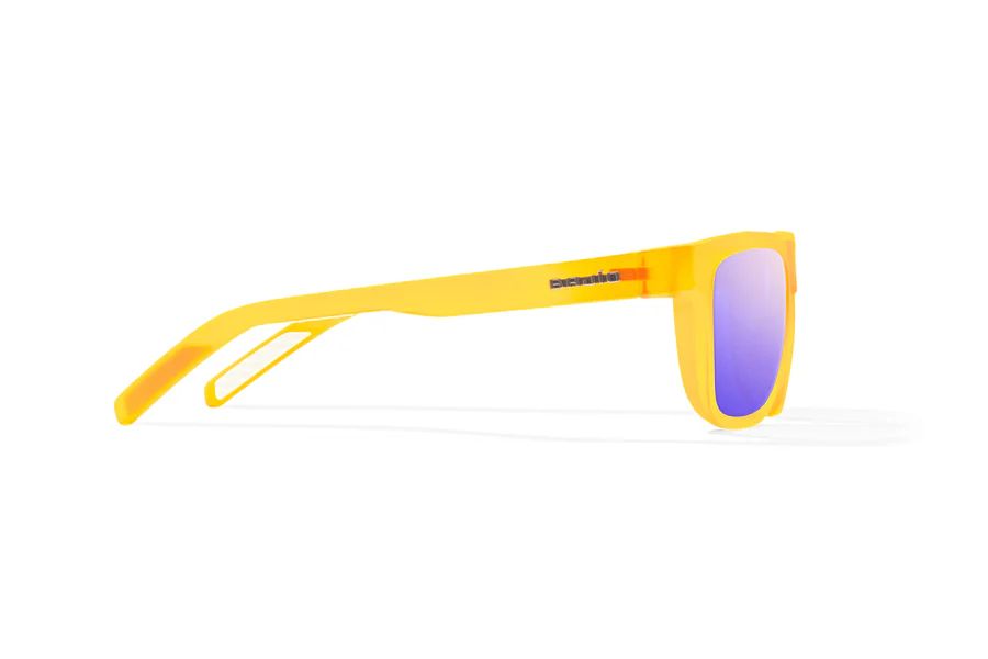 BAJIO HOPEDALE | Frame Color: Yellow Glass Matte | Lens Color: Violet Mirror | Lens Material: Polycarbonate Lenses