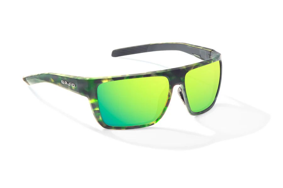 BAJIO ZAPATA | Frame Color: Green Water Matte | Lens Color: Green Mirror | Lens Material: Polycarbonate Lenses