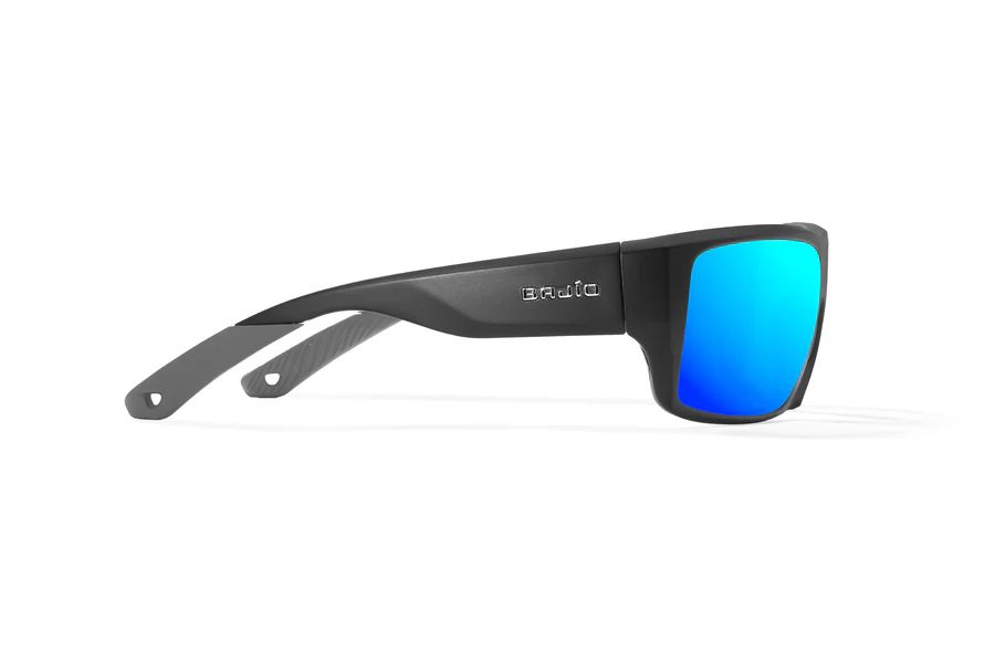 BAJIO NATO | Frame Color: Black Matte | Lens Color: Blue Mirror | Lens Material: Polycarbonate Lenses