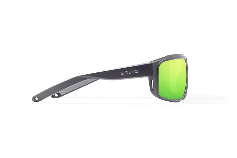 BAJIO GREENLAND | Frame Color: Black Matte | Lens Color: Green Mirror | Lens Material: Polycarbonate Lenses