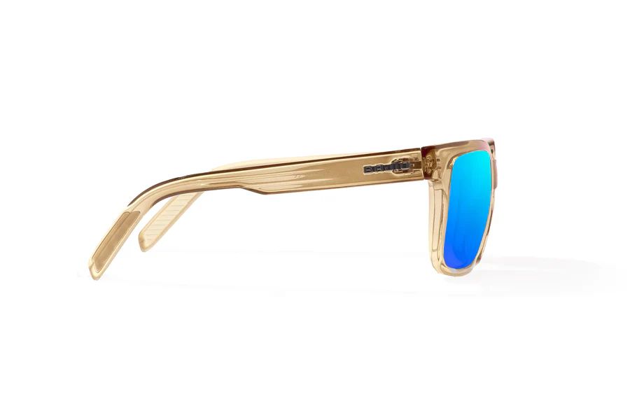 BAJIO PAILA | Frame Color: Brown Glass Gloss | Lens Color: Blue Mirror | Lens Material: Polycarbonate Lenses