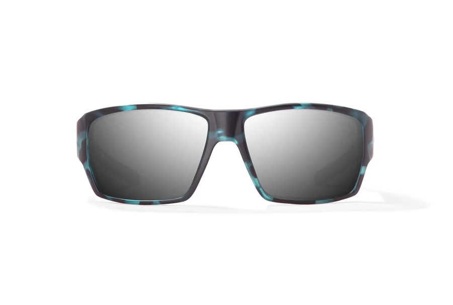 BAJIO VEGA | Frame Color: Blue Water Matte | Lens Color: Silver Mirror | Lens Material: Polycarbonate Lenses