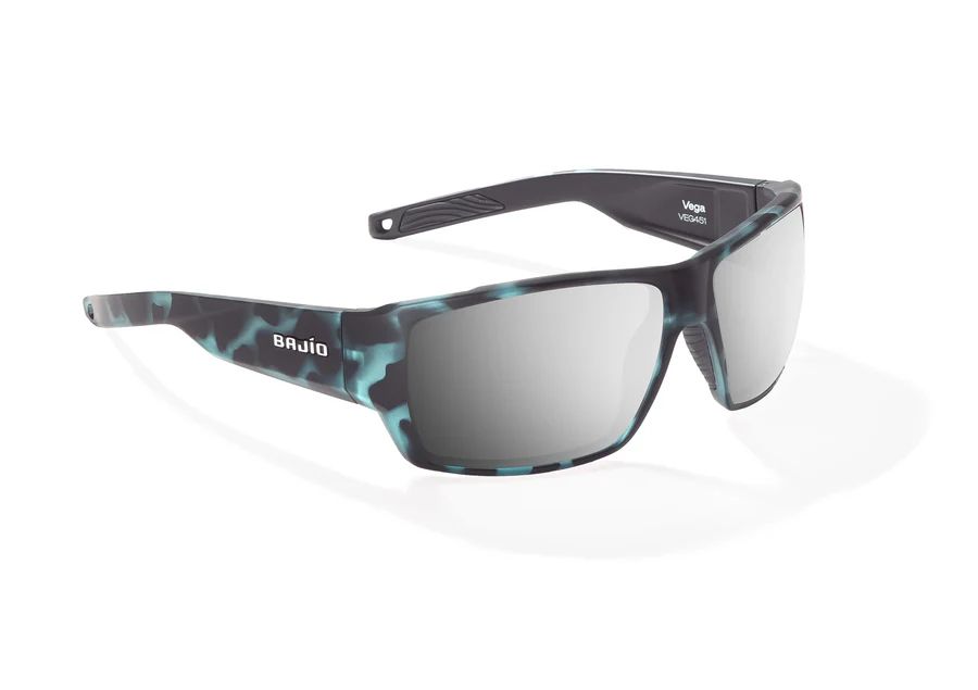 BAJIO VEGA | Frame Color: Blue Water Matte | Lens Color: Silver Mirror | Lens Material: Polycarbonate Lenses