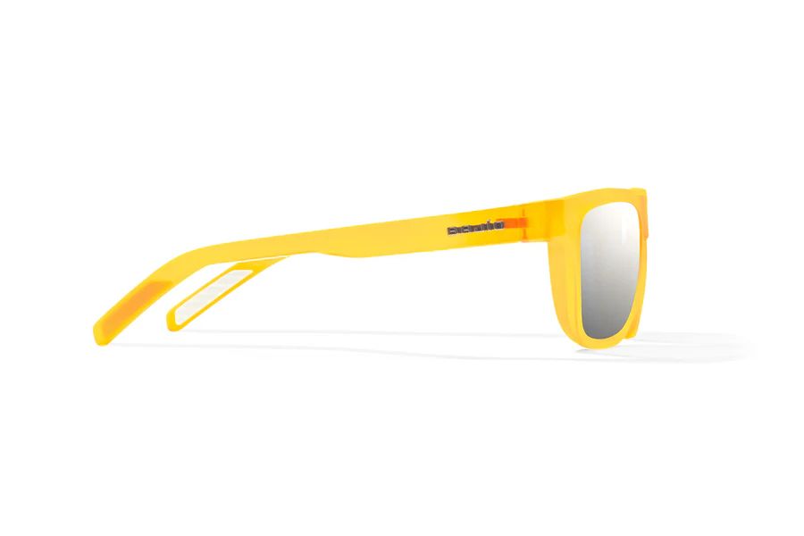 BAJIO HOPEDALE | Frame Color: Yellow Glass Matte | Lens Color: Silver Mirror | Lens Material: Polycarbonate Lenses