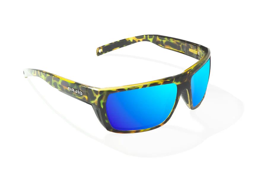 BAJIO PALOMETA | Frame Color: Green Rock Gloss | Lens Color: Blue Mirror | Lens Material: Polycarbonate Lenses