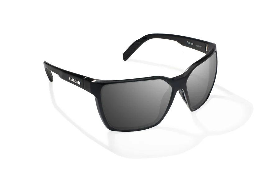 BAJIO ELDORA | Frame Color: Black Gloss | Lens Color: Grey | Lens Material: Polycarbonate Lenses