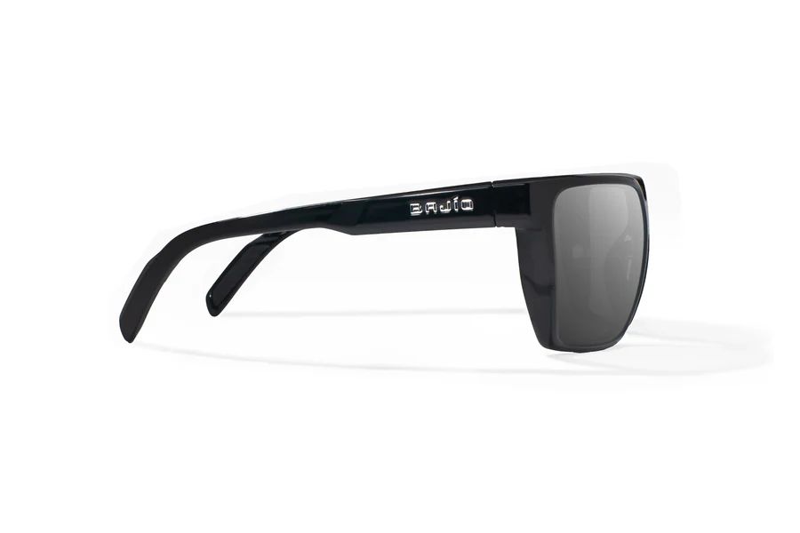 BAJIO ELDORA | Frame Color: Black Gloss | Lens Color: Grey | Lens Material: Polycarbonate Lenses