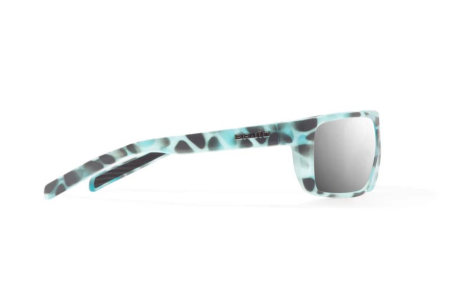 BAJIO SIGS | Frame Color: Light Blue Water Matte | Lens Color: Silver Mirror | Lens Material: Polycarbonate Lenses