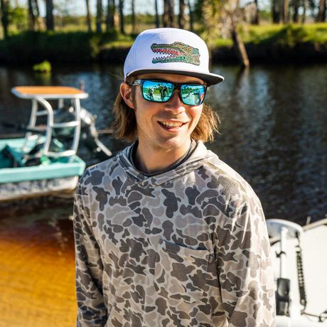 BAJIO SIGS | Frame Color: Light Blue Water Matte | Lens Color: Silver Mirror | Lens Material: Polycarbonate Lenses