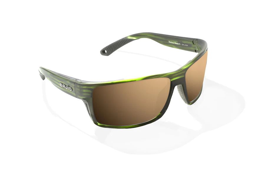 BAJIO BALES BEACH | Green Grass Matte | Lens Color: Copper | Lens Material: Glass Lenses