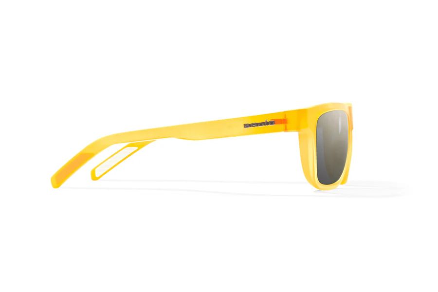 BAJIO HOPEDALE | Frame Color: Yellow Glass Matte | Lens Color: Grey | Lens Material: Polycarbonate Lenses
