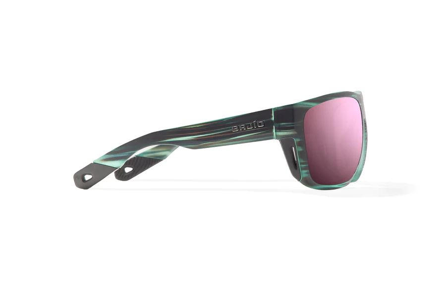 BAJIO LAS ROCAS | Frame Color: Blue Grass Matte | Lens Color: Rose Mirror | Lens Material: Polycarbonate Lenses