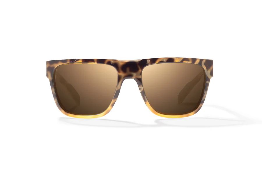BAJIO CABALLO | Frame Color: Brown Turtle Gloss | Lens Color: Copper | Lens Material: Glass Lenses