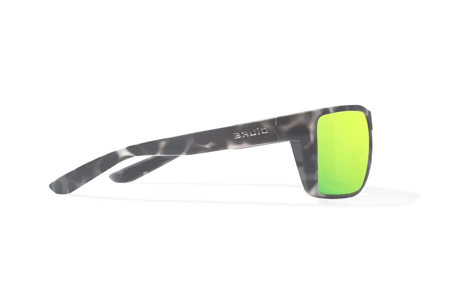 BAJIO STILTSVILLE | Frame Color: Gray Rock Matte | Lens Color: Green Mirror | Lens Material: Glass Lenses