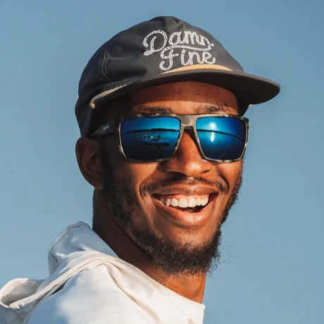 BAJIO STILTSVILLE | Frame Color: Gray Rock Matte | Lens Color: Green Mirror | Lens Material: Glass Lenses