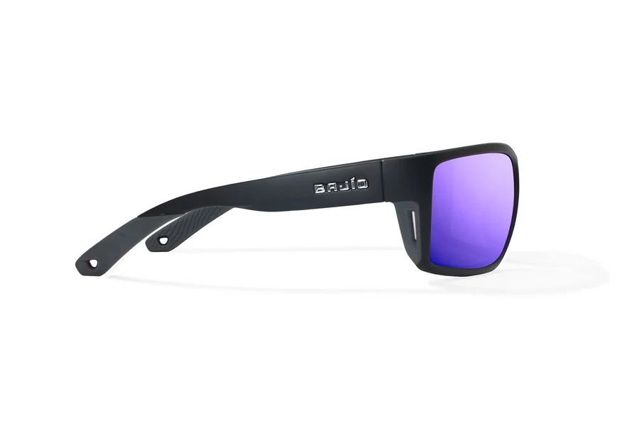 BAJIO BALES BEACH | Frame Color: Black Matte | Lens Color: Violet Mirror | Lens Material: Glass Lenses