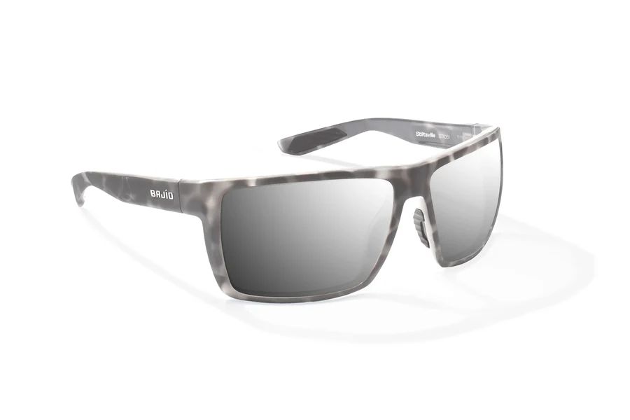 BAJIO STILTSVILLE | Frame Color: Gray Rock Matte | Lens Color: Silver Mirror | Lens Material: Polycarbonate Lenses