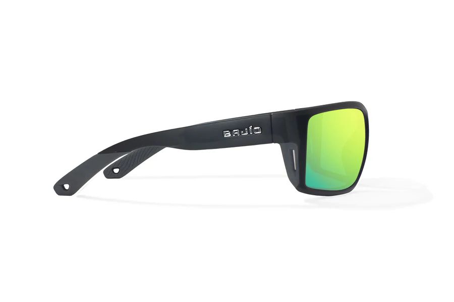 BAJIO BALES BEACH | Frame Color: Black Matte | Lens Color: Green Mirror | Lens Material: Polycarbonate Lenses
